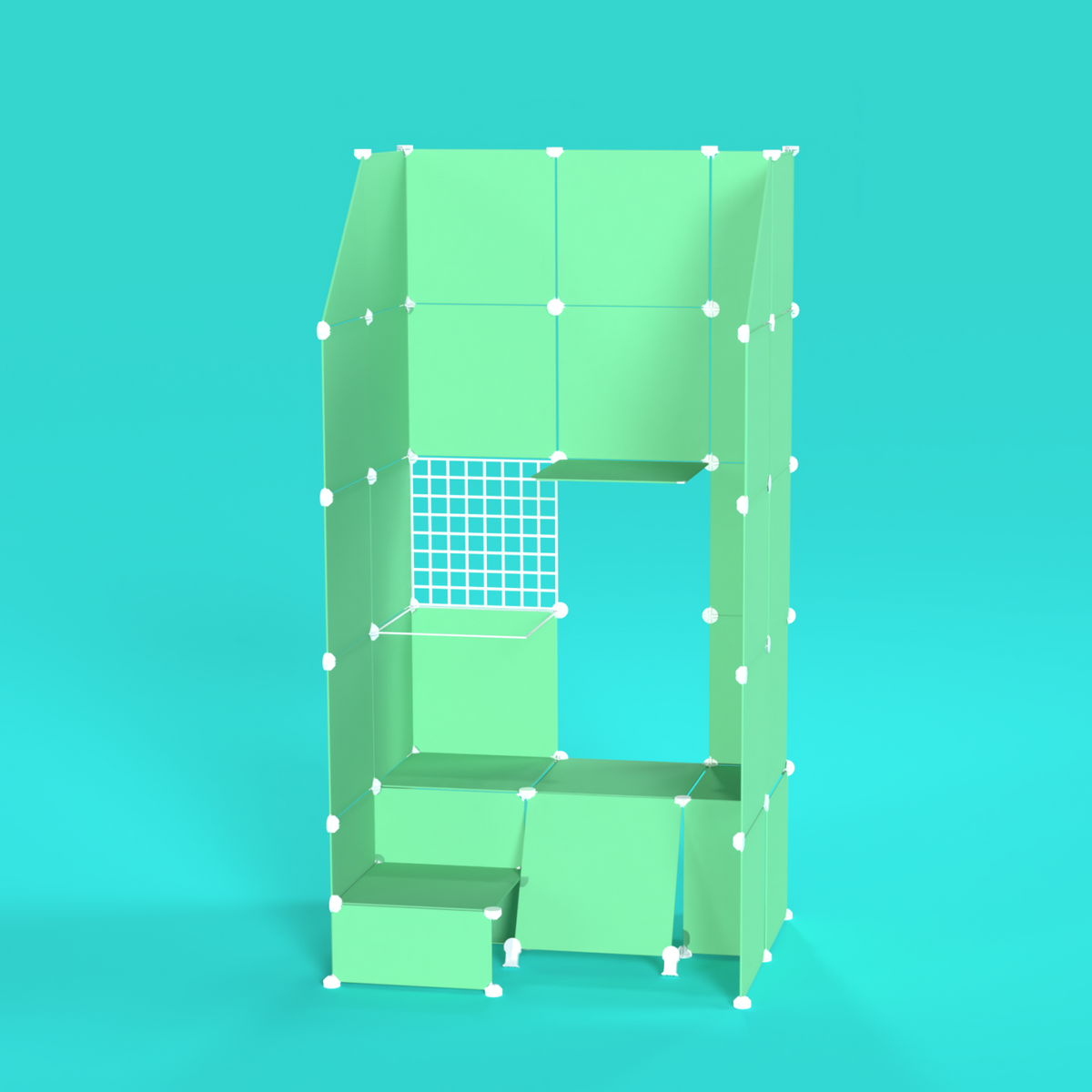 Frosted Mint Green