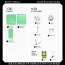 BOOF Small  - Modular cube Artist table setup