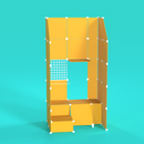 BOOF Gallery (Half) - Frosted Mustard Yellow - Artistbooths