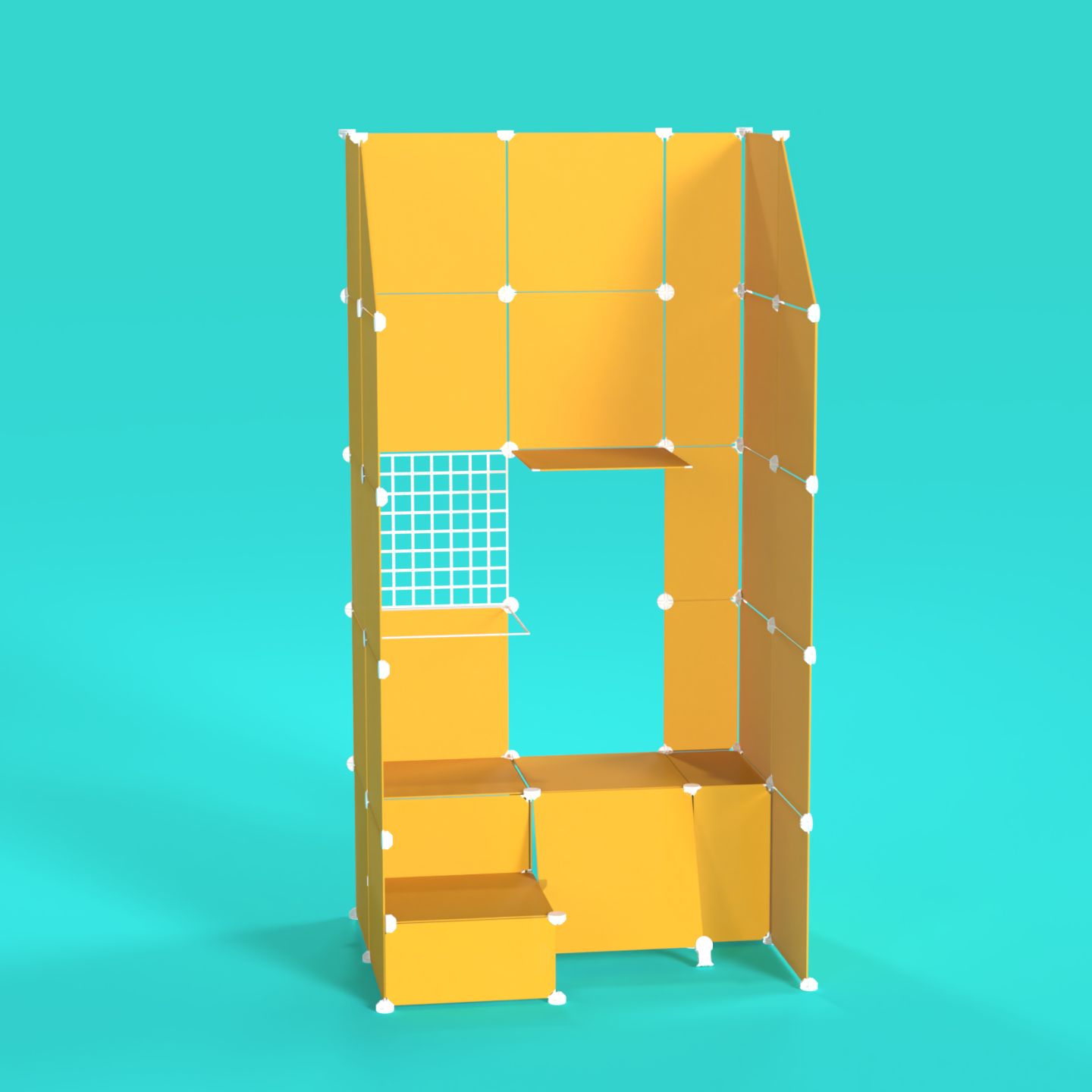 BOOF Gallery (Half) - Frosted Mustard Yellow - Artistbooths