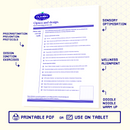 OPTICS & DESIGN - Checklist for Anti procrastination, sensory optimisation, design ignition and wellness alignment by Humon