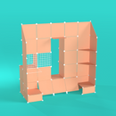 BOOF Gallery - Frosted Peachy Orange - Artistbooths