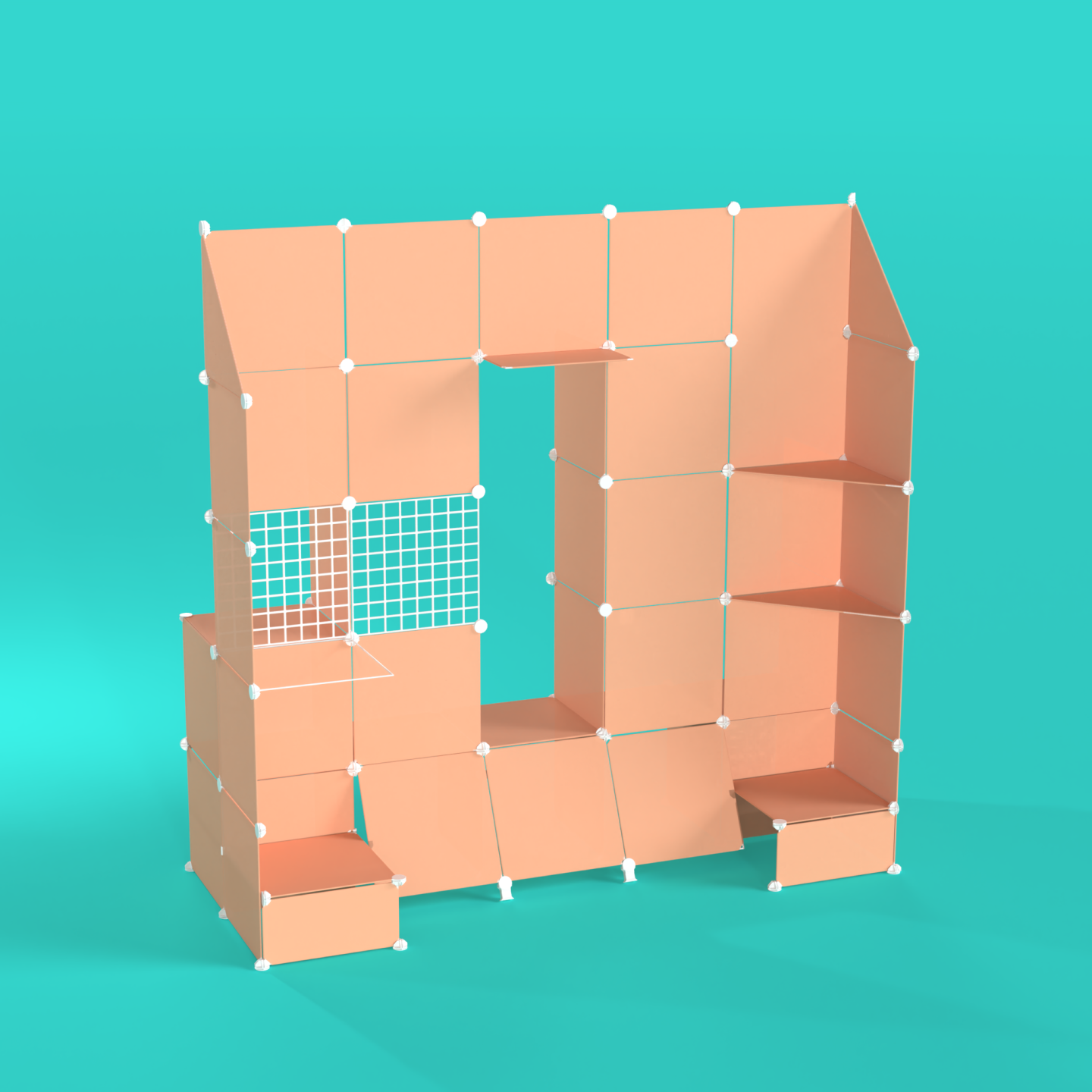 BOOF Gallery - Frosted Peachy Orange - Artistbooths