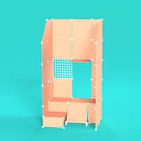 BOOF Gallery (Half) - Frosted Peachy Orange - Artistbooths