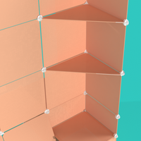 BOOF Gallery - Frosted Peachy Orange - Artistbooths