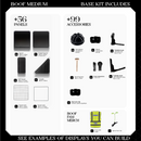 BOOF Medium - Modular cube Artist table setup