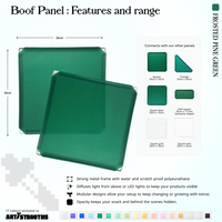 BOOF Medium - Modular cube Artist table setup