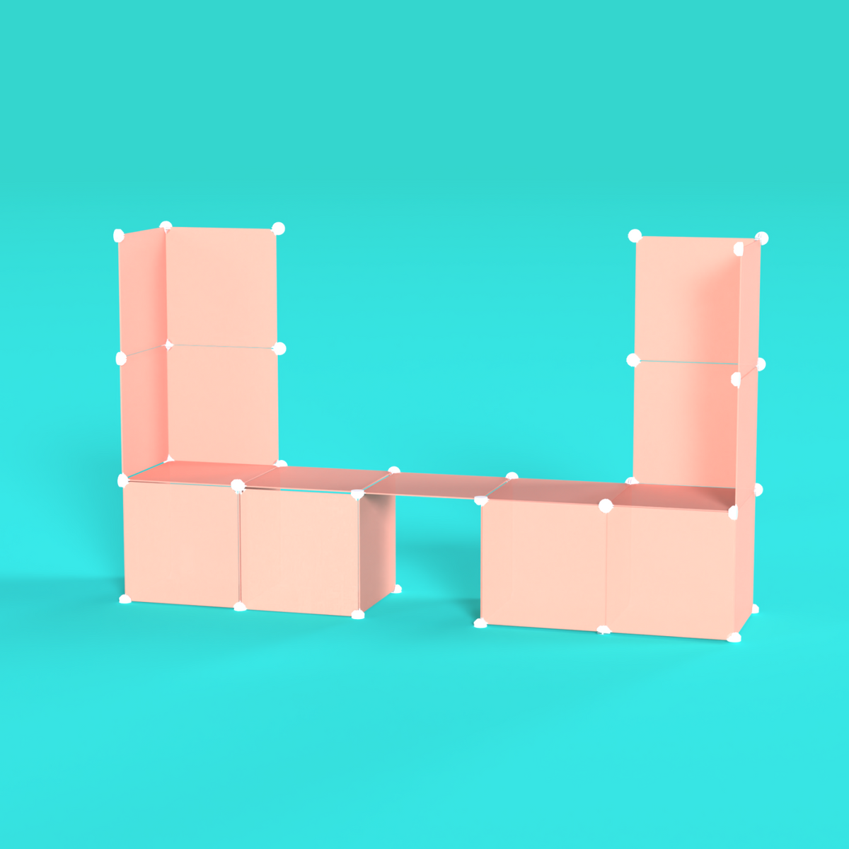 Frosted Salmon Pink
