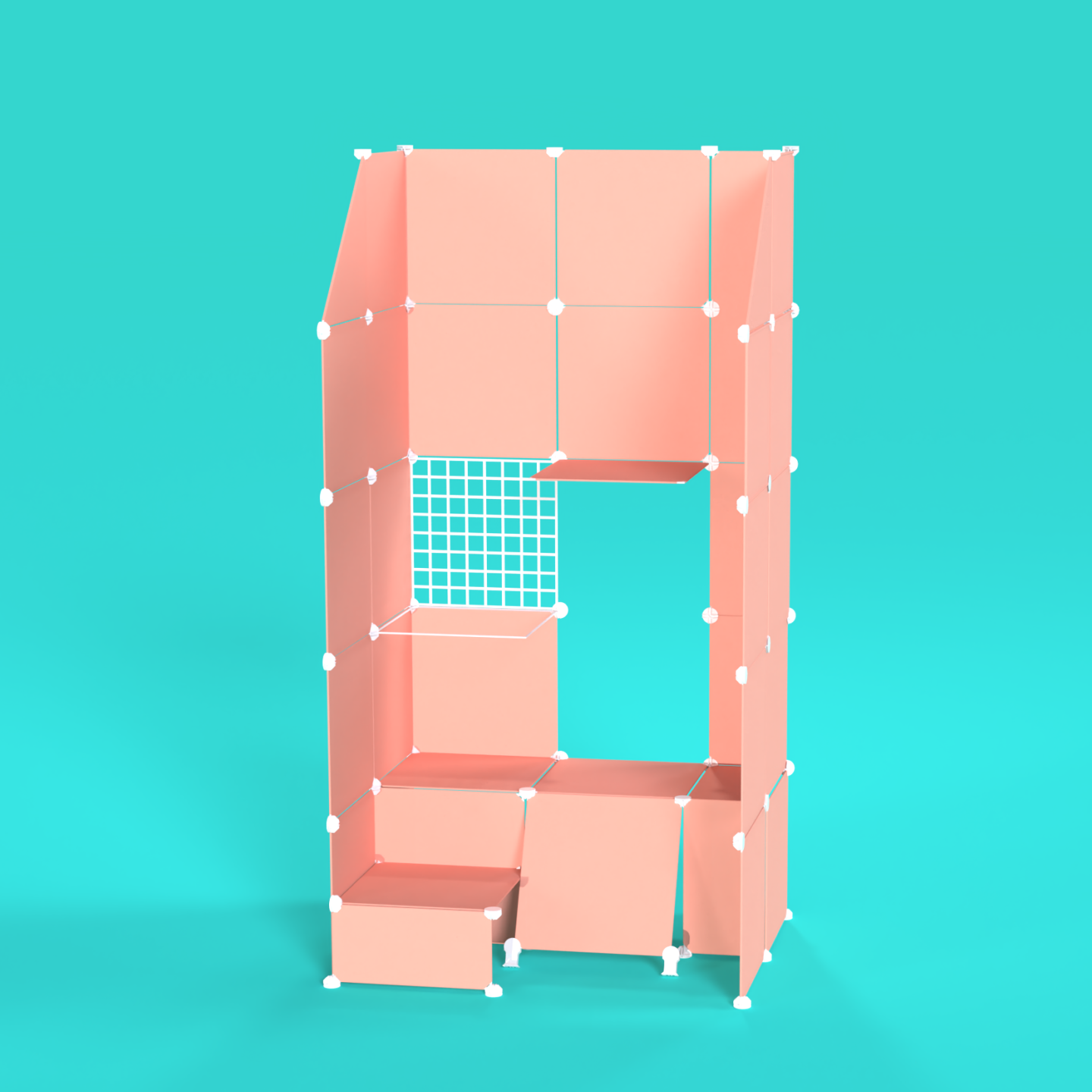 BOOF Gallery (Half) - Frosted Salmon Pink