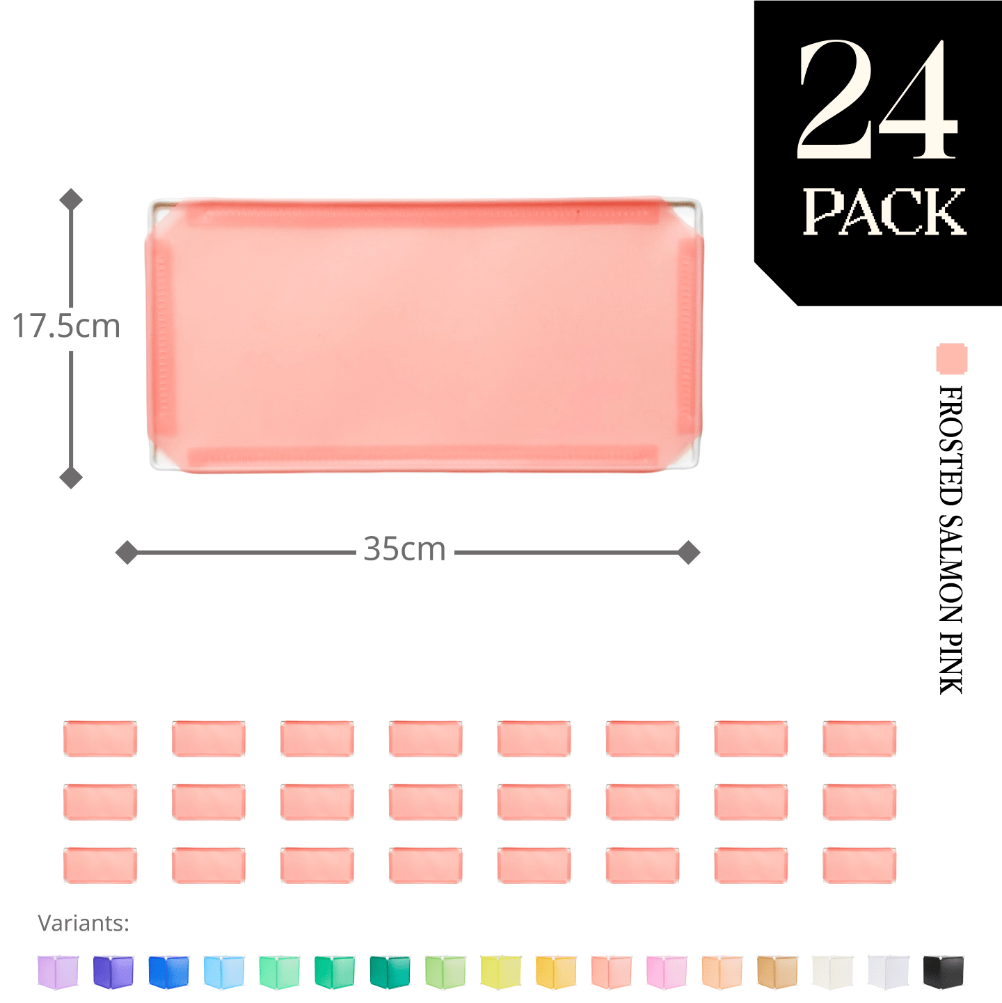 Modular Half-Square Panel (17.5x35cm) - BOOF Bulk Pack