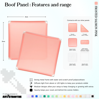 BOOF Medium - Modular cube Artist table setup