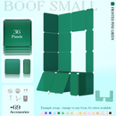 BOOF Small  - Modular cube Artist table setup