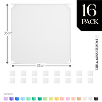 Modular Hinged Square Panel (35x35cm) - BOOF Bulk Pack