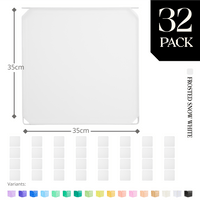 Modular Hinged Square Panel (35x35cm) - BOOF Bulk Pack