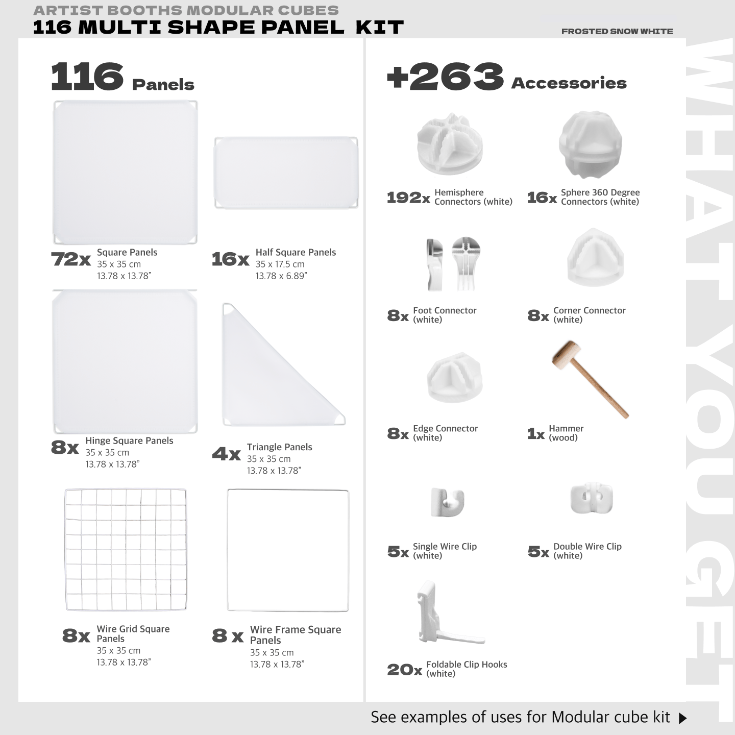 Choose your Modular Kit - Artistbooths