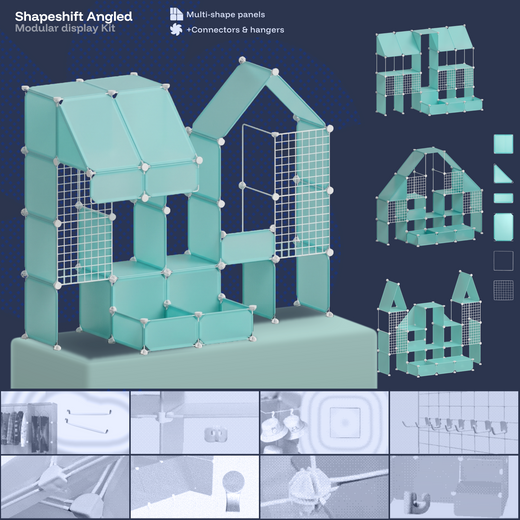 Aqua Teal Shapeshift Angled Kit
