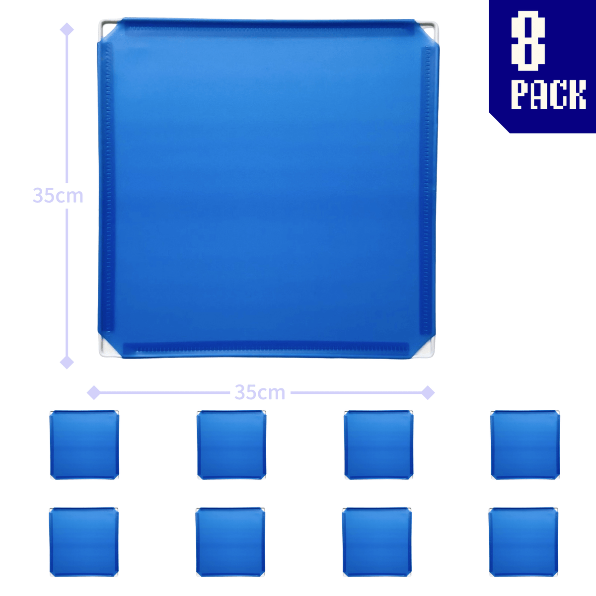 Frosted Cobalt Blue (PMS 2728 C)