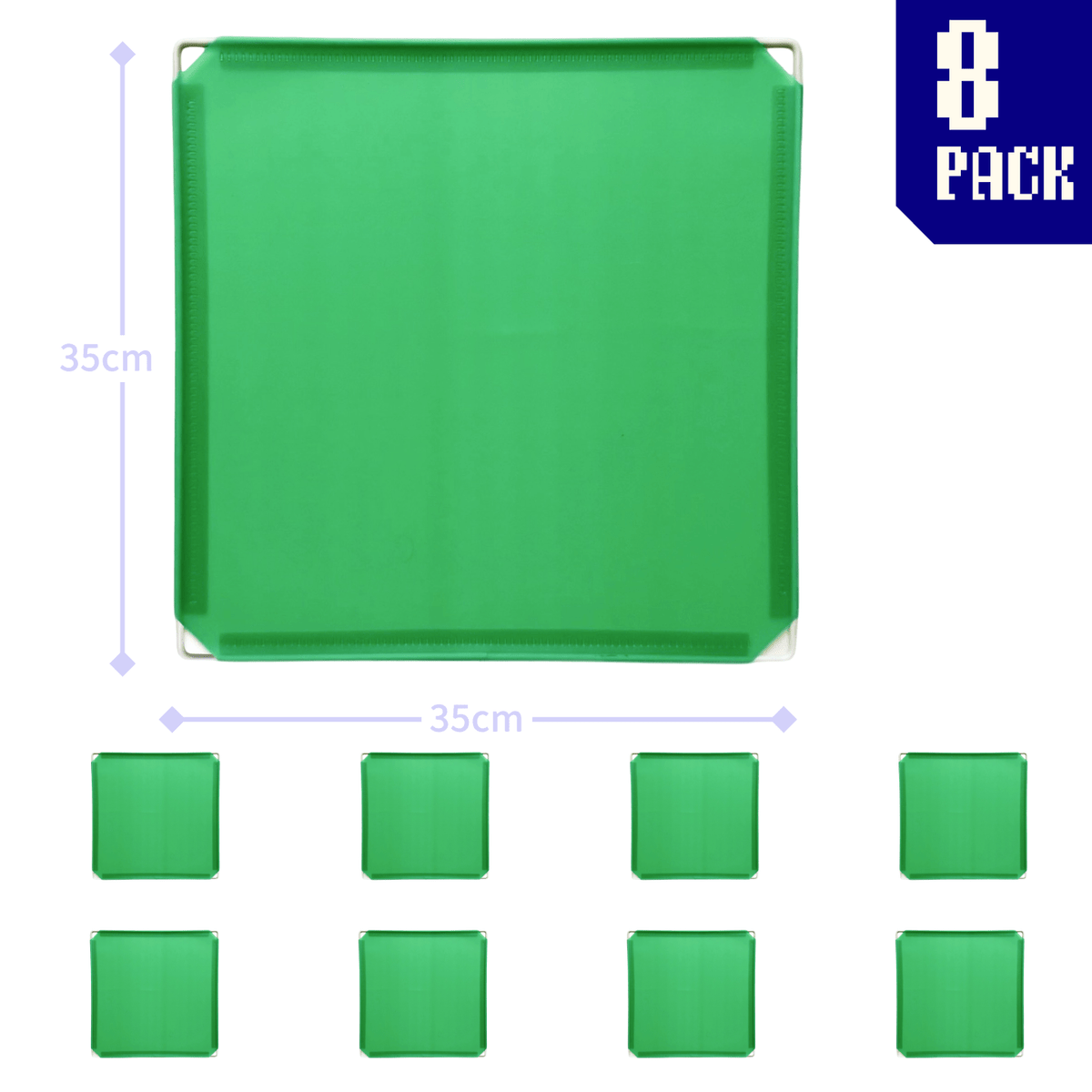 Frosted Emerald Green (PMS 3405C)