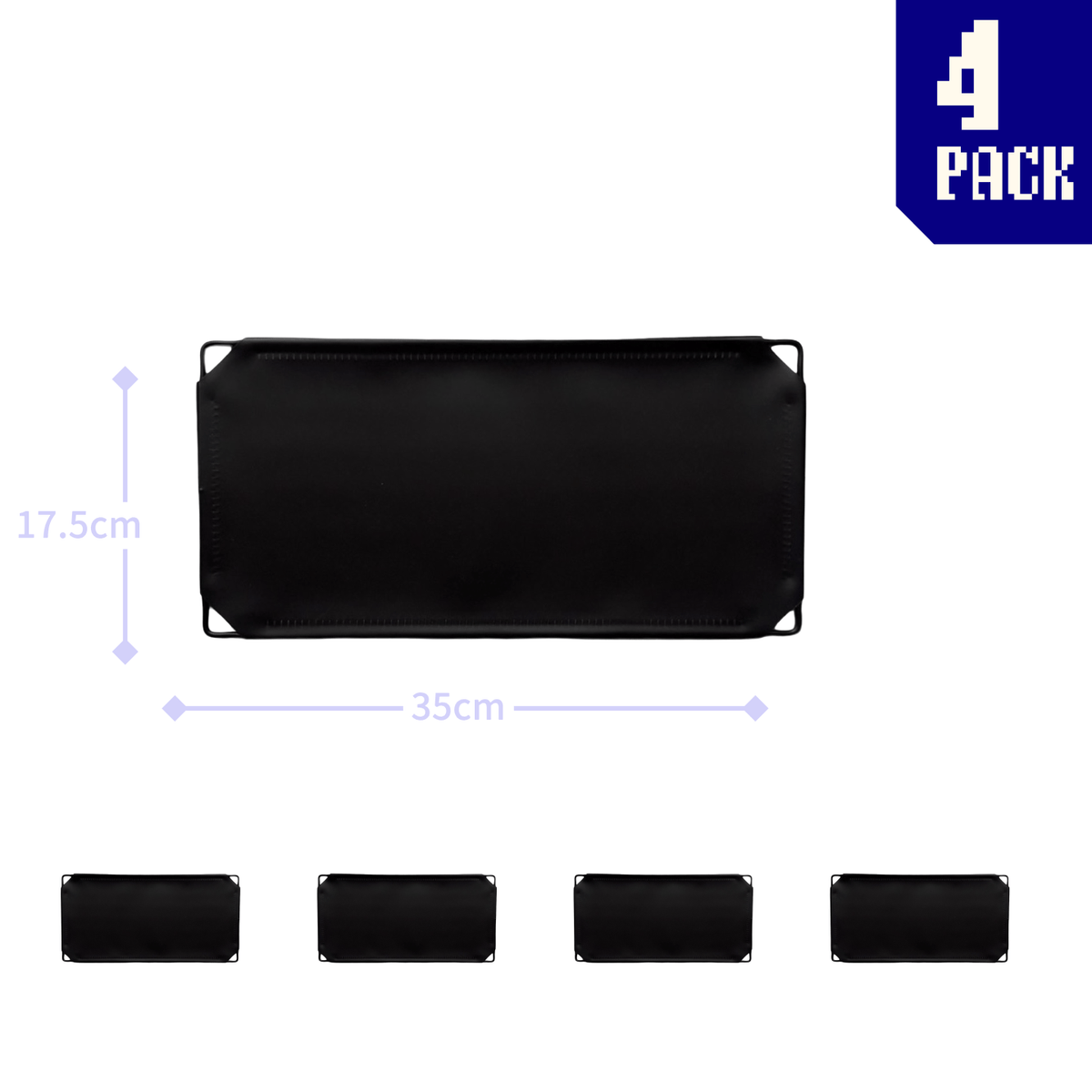 Frosted Fully Black (PMS 6 C)