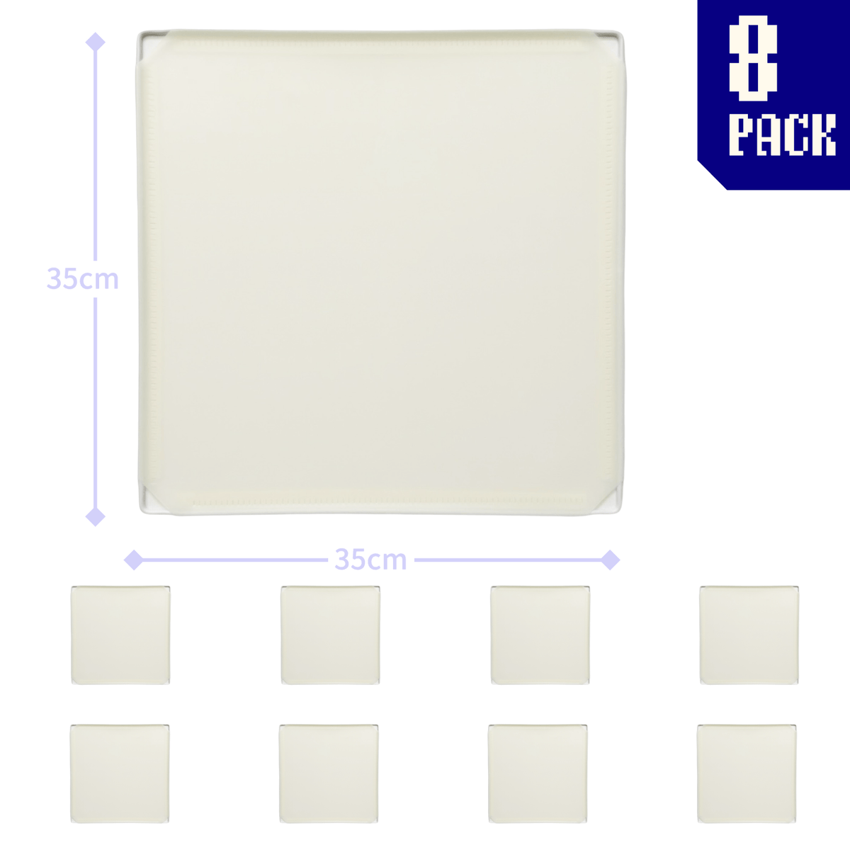 Frosted Ivory White (PMS 7527 C)