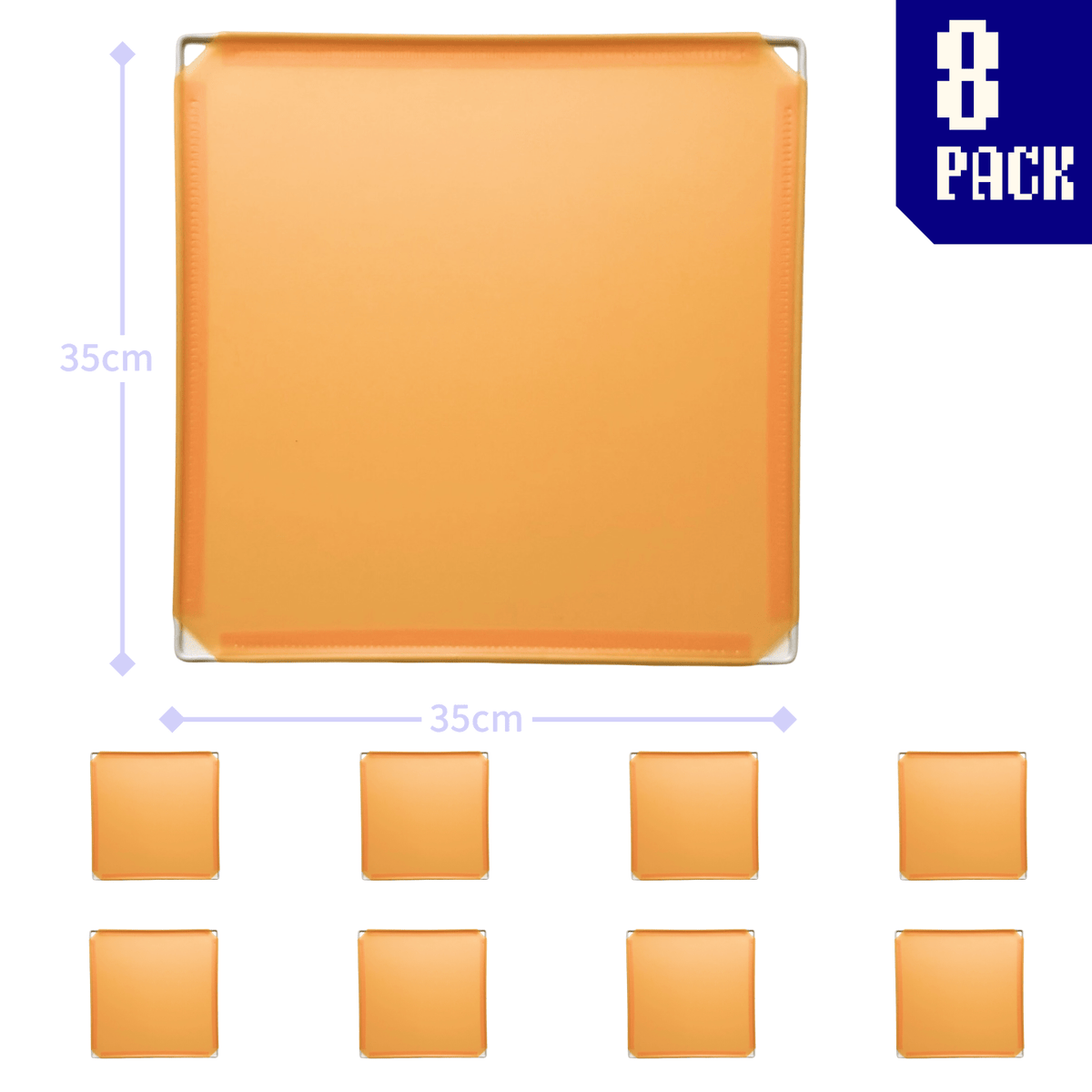 Frosted Mustard Yellow (PMS 135C)