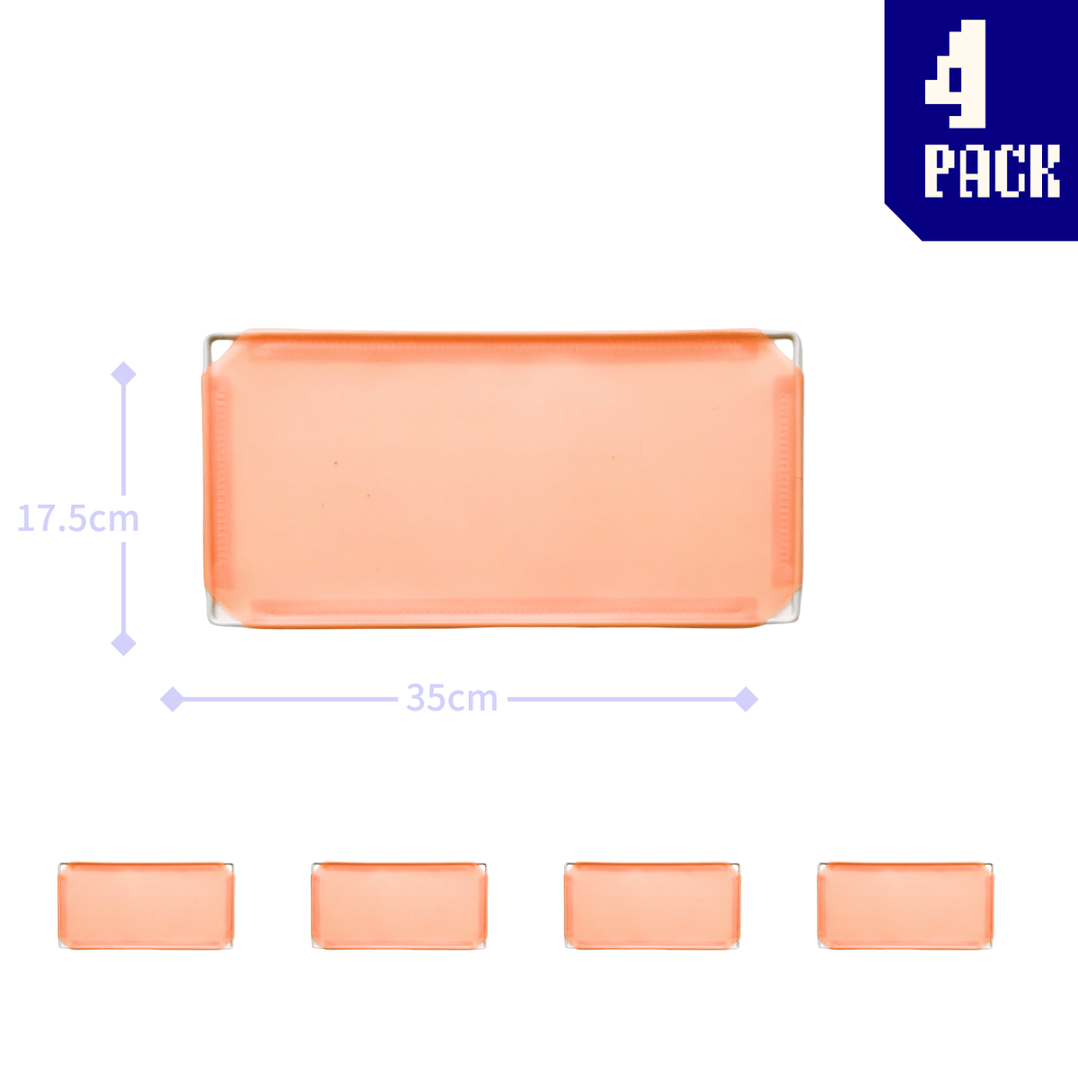 Frosted Peachy Orange (PMS 169C)