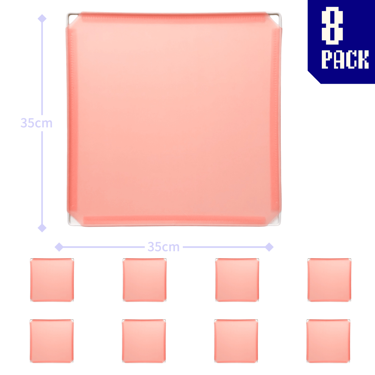 Frosted Salmon Pink (PMS 1765 C)