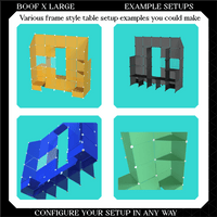 BOOF Extra Large - Modular Cube Artist Table Setup