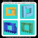 BOOF Large - Modular Cube Artist Table Setup