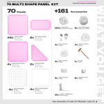 BOOF Large  - Modular Cube Artist Table Setup Kit - Artistbooths