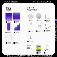BOOF Medium - Modular Cube Artist Table Setup