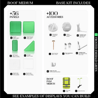 BOOF Medium - Modular Cube Artist Table Setup