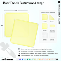 BOOF Medium - Modular Cube Artist Table Setup