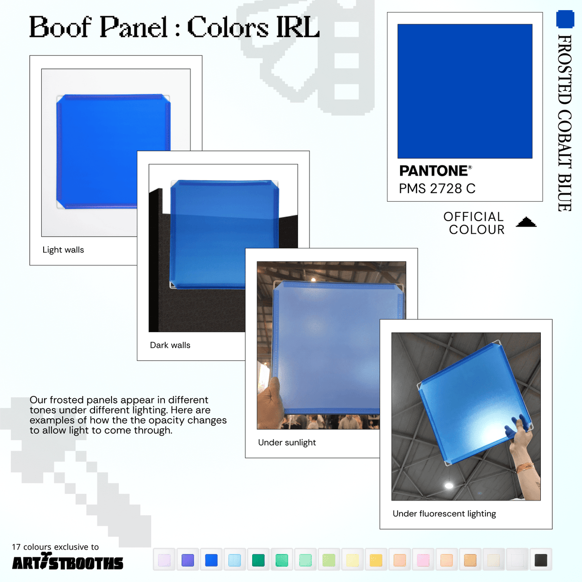 Modular Square Panel (35x35cm) - BOOF Bulk Pack - Artistbooths