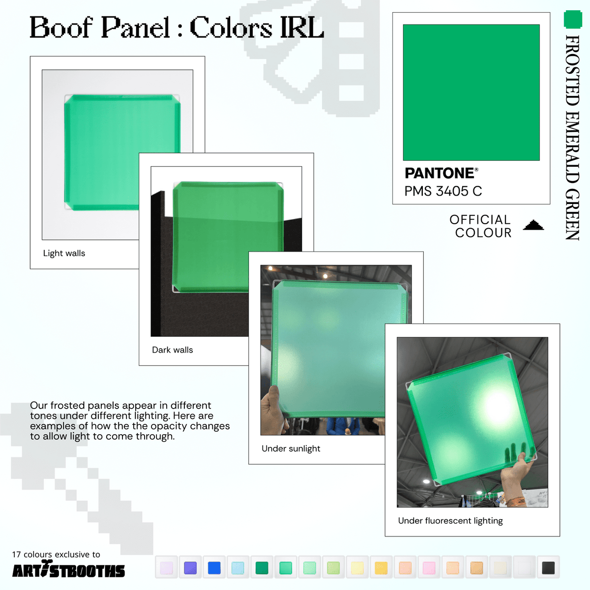 Modular Square Panel (35x35cm) - BOOF Bulk Pack - Artistbooths