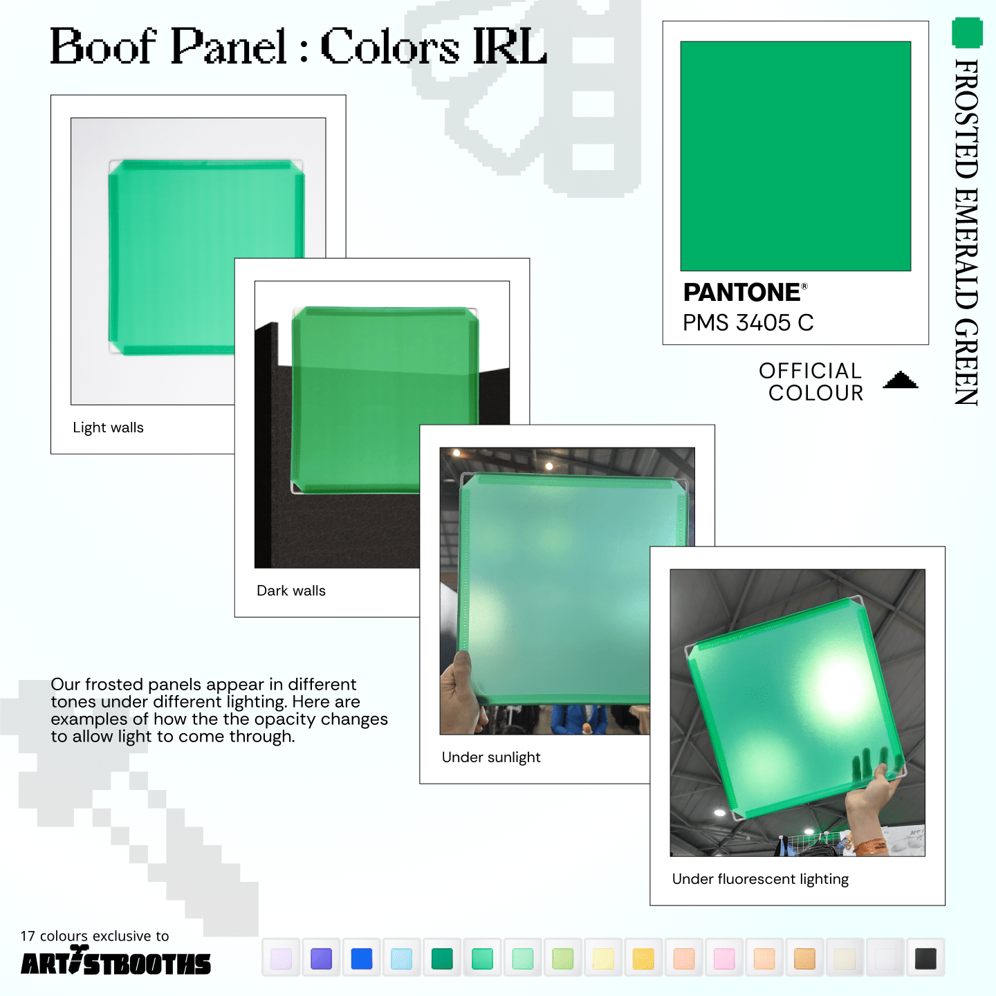 Modular Square Panel (35x35cm) - BOOF Bulk Pack - Artistbooths