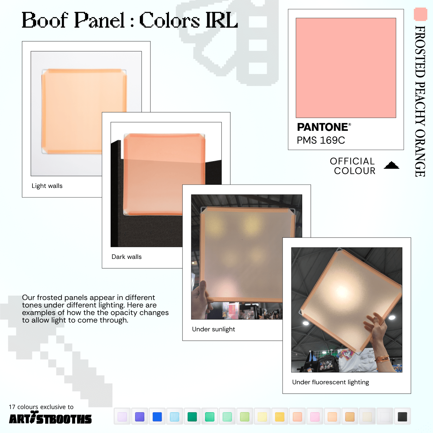 Modular Square Panel (35x35cm) - BOOF Bulk Pack - Artistbooths