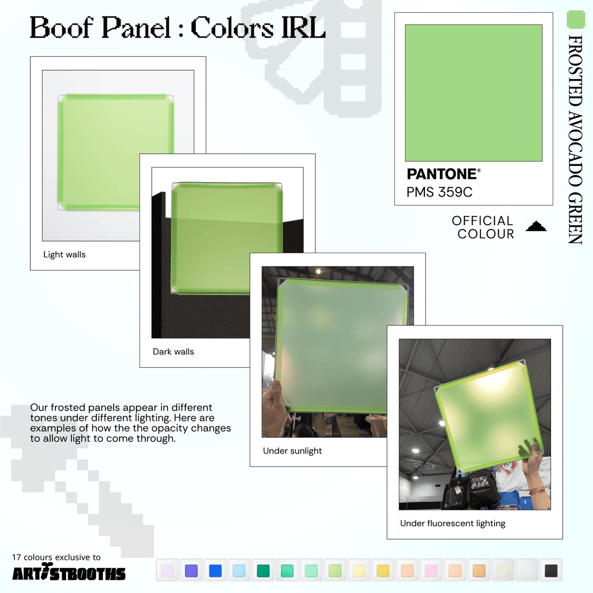 Modular Square Panel (35x35cm) - BOOF Bulk Pack - Artistbooths
