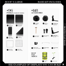 BOOF Extra Large - Modular Cube Artist Table Setup