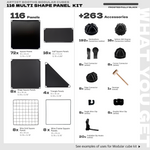 BOOF Extra Large - Modular Cube Artist Table Setup - Artistbooths