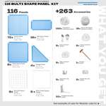 BOOF Extra Large - Modular Cube Artist Table Setup - Artistbooths
