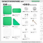 BOOF Extra Large - Modular Cube Artist Table Setup - Artistbooths