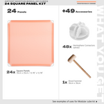 BOOF Small  - Modular Cube Artist Table Setup Kit - Artistbooths