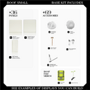 BOOF Small  - Modular Cube Artist Table Setup