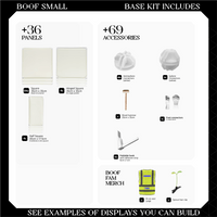 BOOF Small  - Modular Cube Artist Table Setup