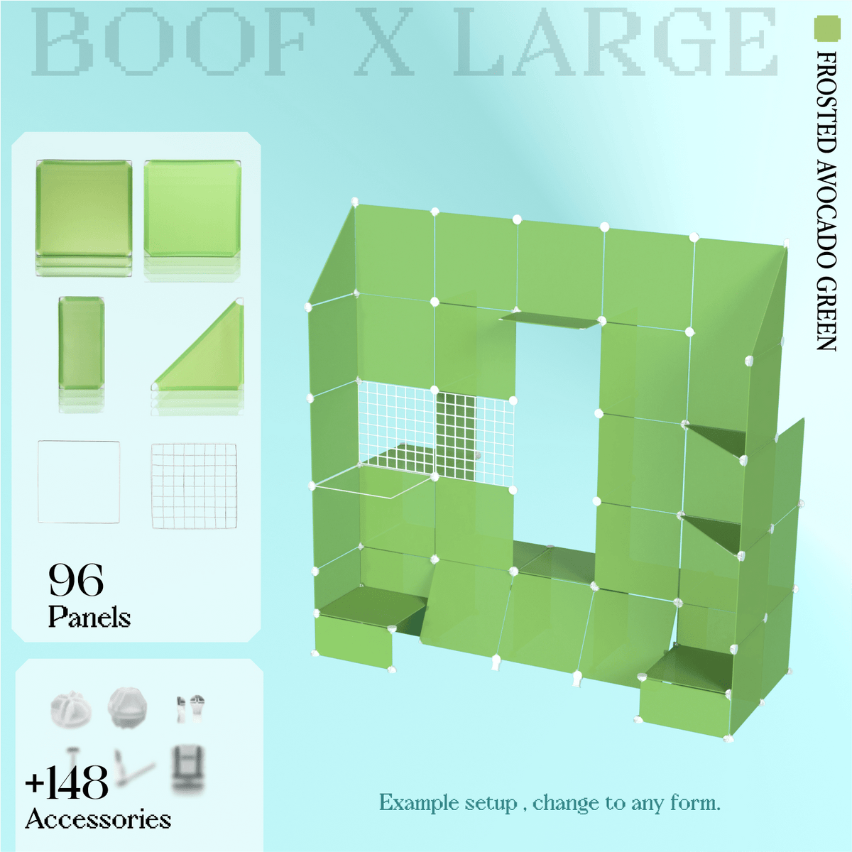 Frosted Avocado Green (PMS 359C)