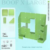 BOOF Extra Large - Modular Cube Artist Table Setup