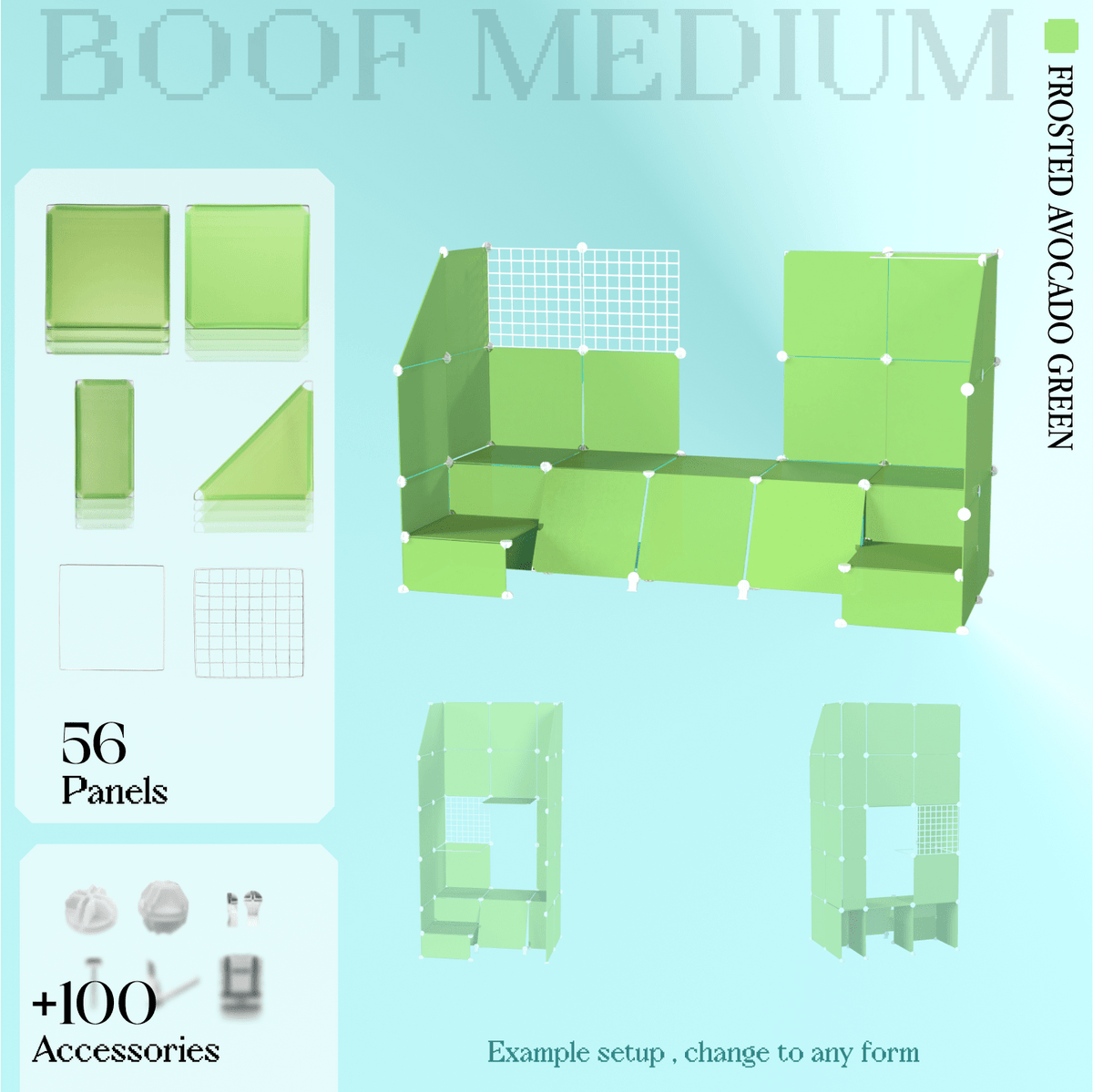 Frosted Avocado Green (PMS 359C)
