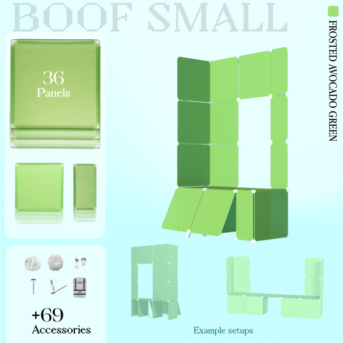 Frosted Avocado Green (PMS 359C)