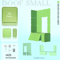BOOF Small  - Modular Cube Artist Table Setup